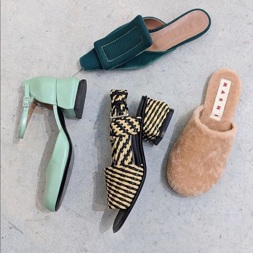 Bimba y Lola SS17 Weave Sandals - Picture 1 of 5